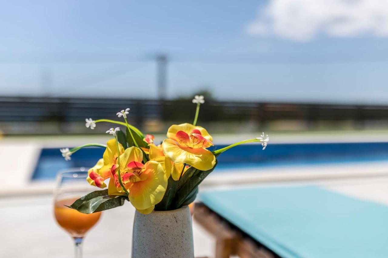 Luxury Villa La Nonna Ana - Heated Pool, Sea View, Near Split Каштела Экстерьер фото