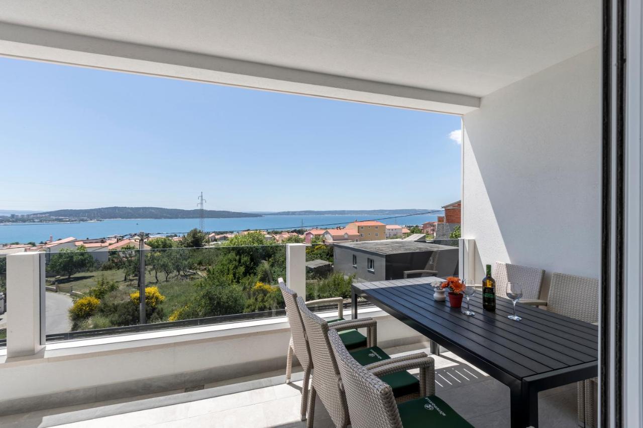 Luxury Villa La Nonna Ana - Heated Pool, Sea View, Near Split Каштела Экстерьер фото