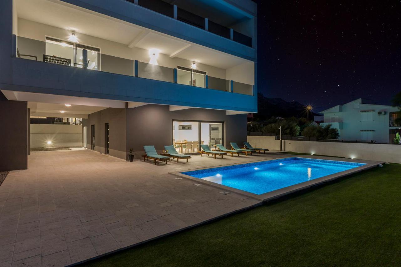 Luxury Villa La Nonna Ana - Heated Pool, Sea View, Near Split Каштела Экстерьер фото