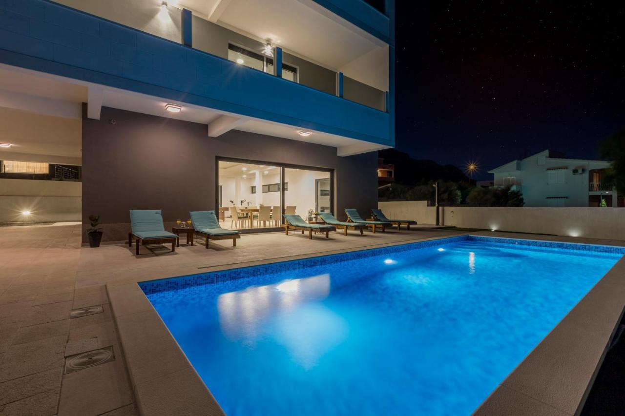Luxury Villa La Nonna Ana - Heated Pool, Sea View, Near Split Каштела Экстерьер фото