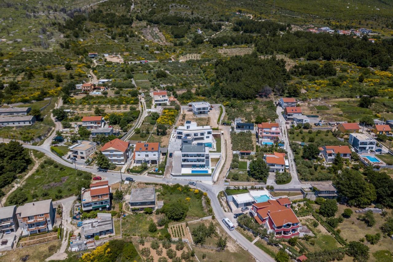 Luxury Villa La Nonna Ana - Heated Pool, Sea View, Near Split Каштела Экстерьер фото